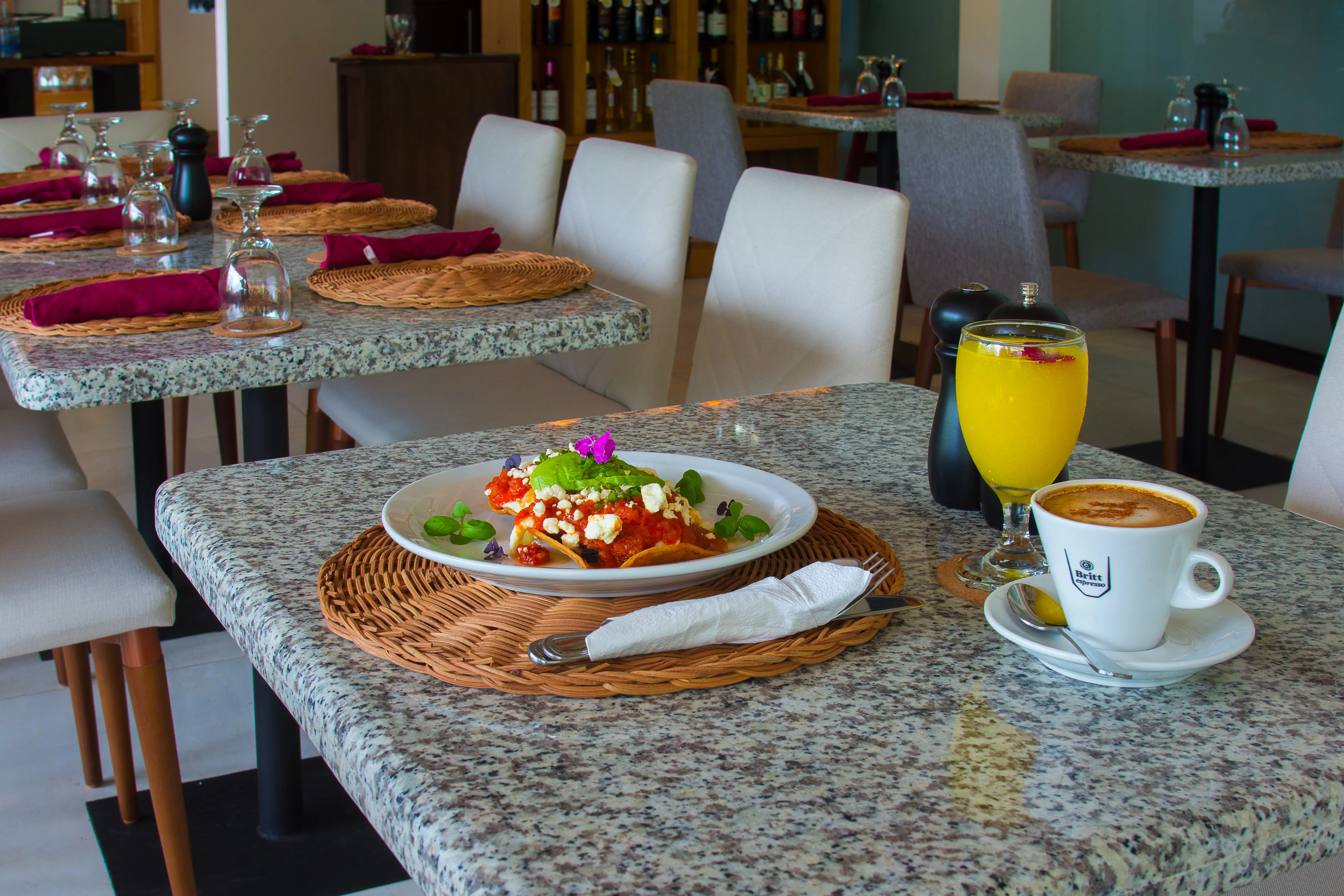 Desayuno Paradise Bay